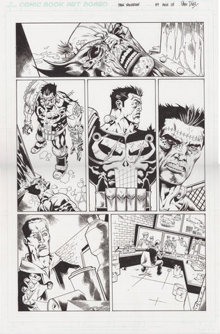 Paco Diaz Original Art Dark Wolverine #89 Page 8