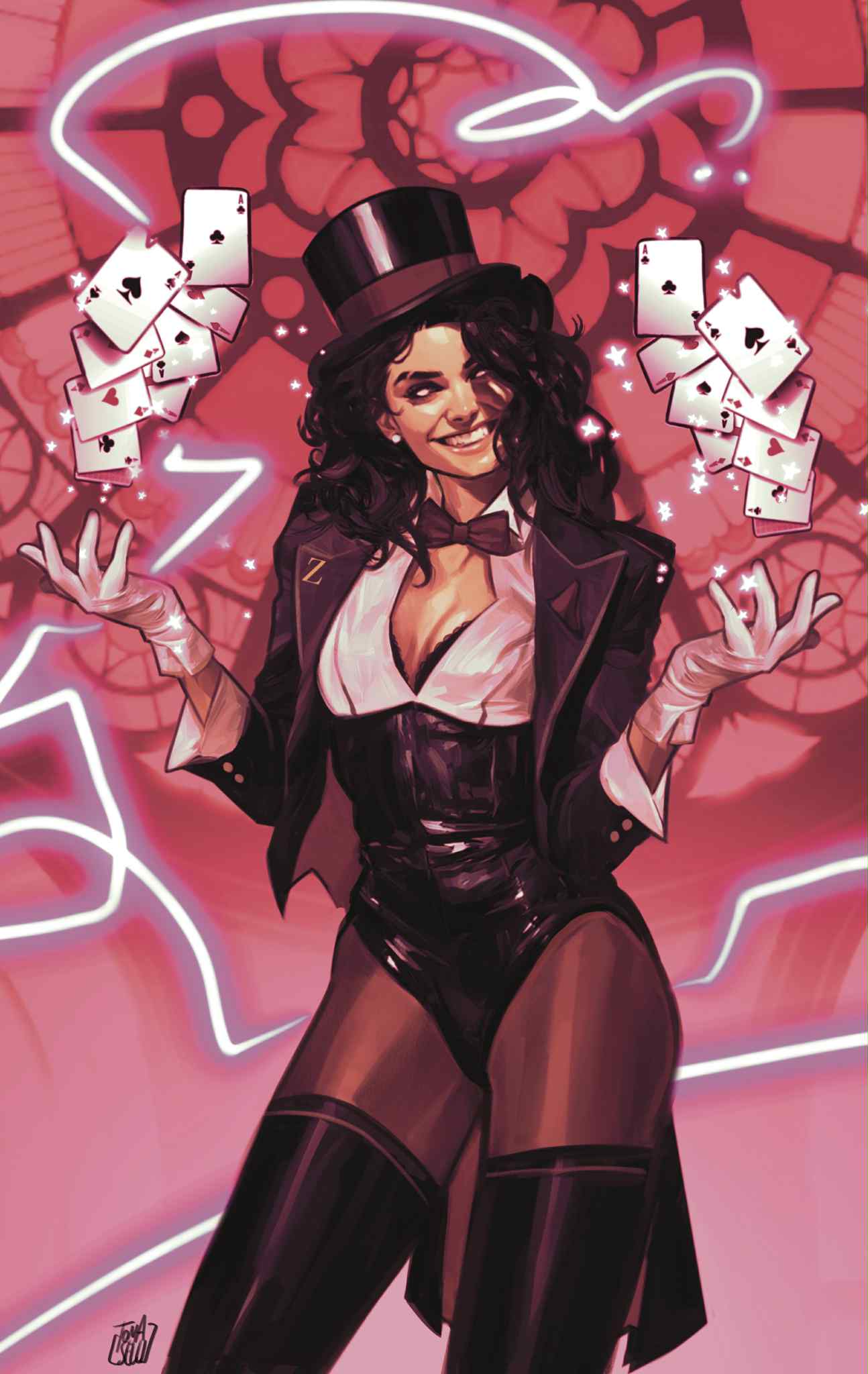 Francesco Tomaselli Original Art Zatanna Illustration
