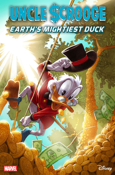 Francesco Mobili Original Art Marvel's Uncle Scrooge: Earth's Mightiest Duck #1