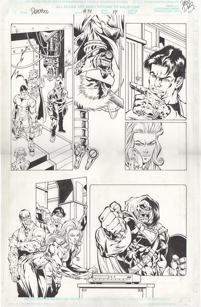 Paco Diaz Original Art Deadpool #39 Page 14