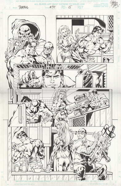 Paco Diaz Original Art Deadpool #39 Page 15