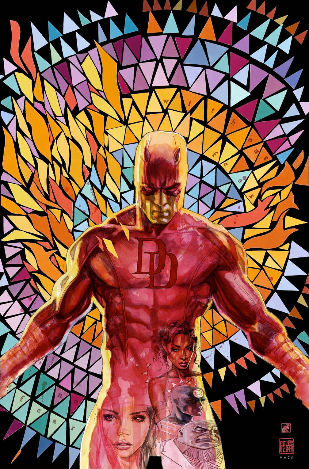 David Mack Daredevil #1 12x18