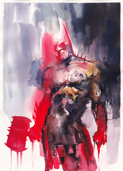 Ito Original Art Absolute Batman Illustration