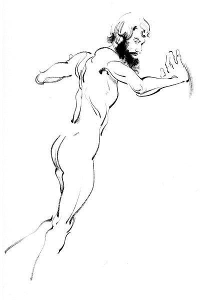 Kagan McLeod Original Art 'Life Drawing: Darren' Illustration