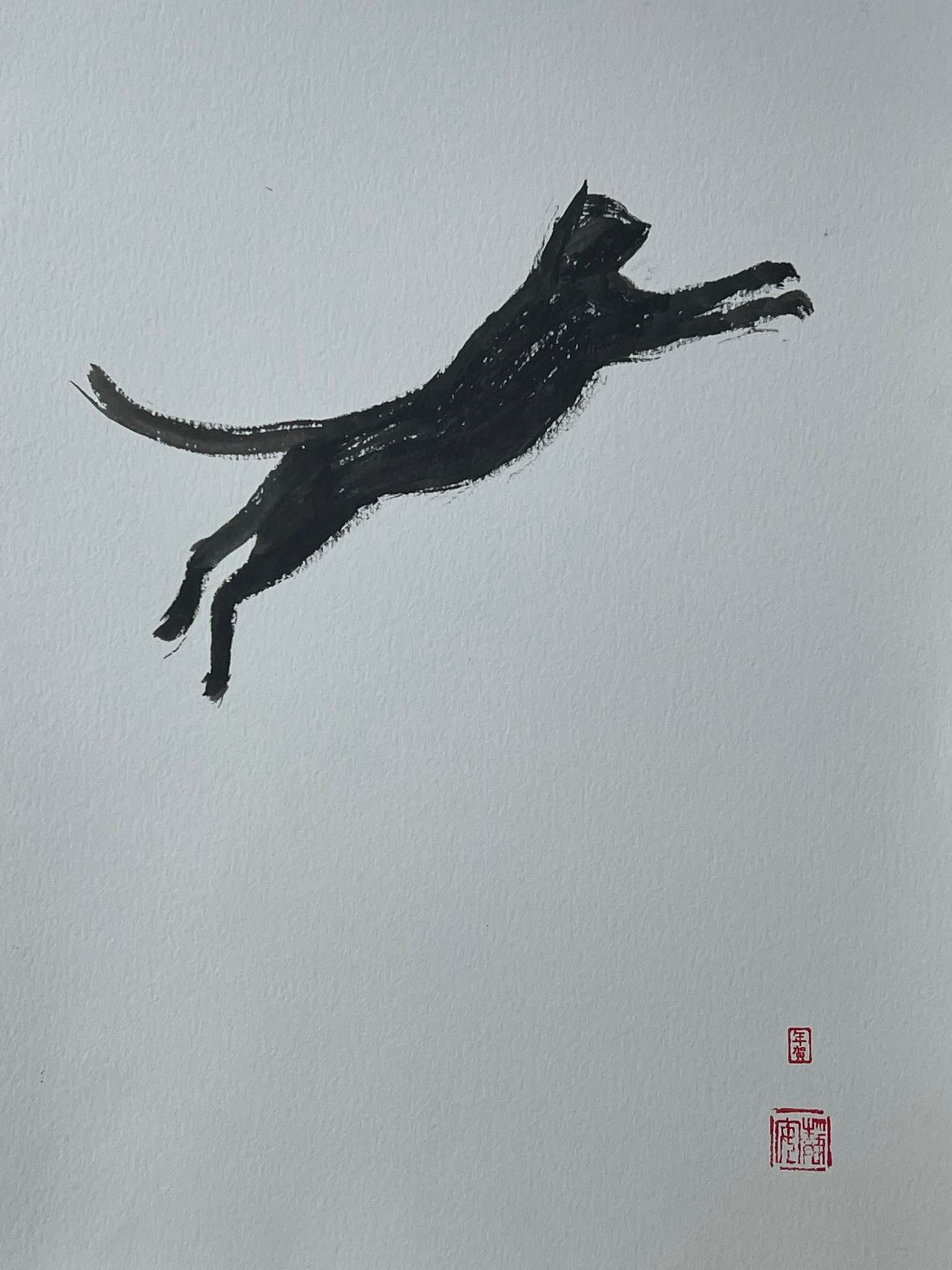 David Mack Original Art Cat Book Published Page Piece 10