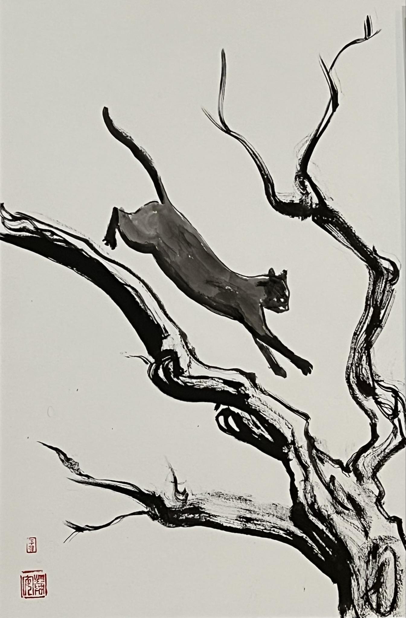 David Mack Original Art Cat Book Published Page Piece 12