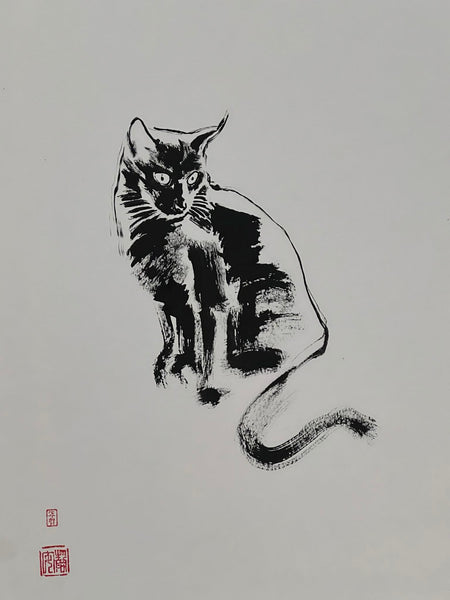 David Mack Original Art Cat Book Published Page Piece 3