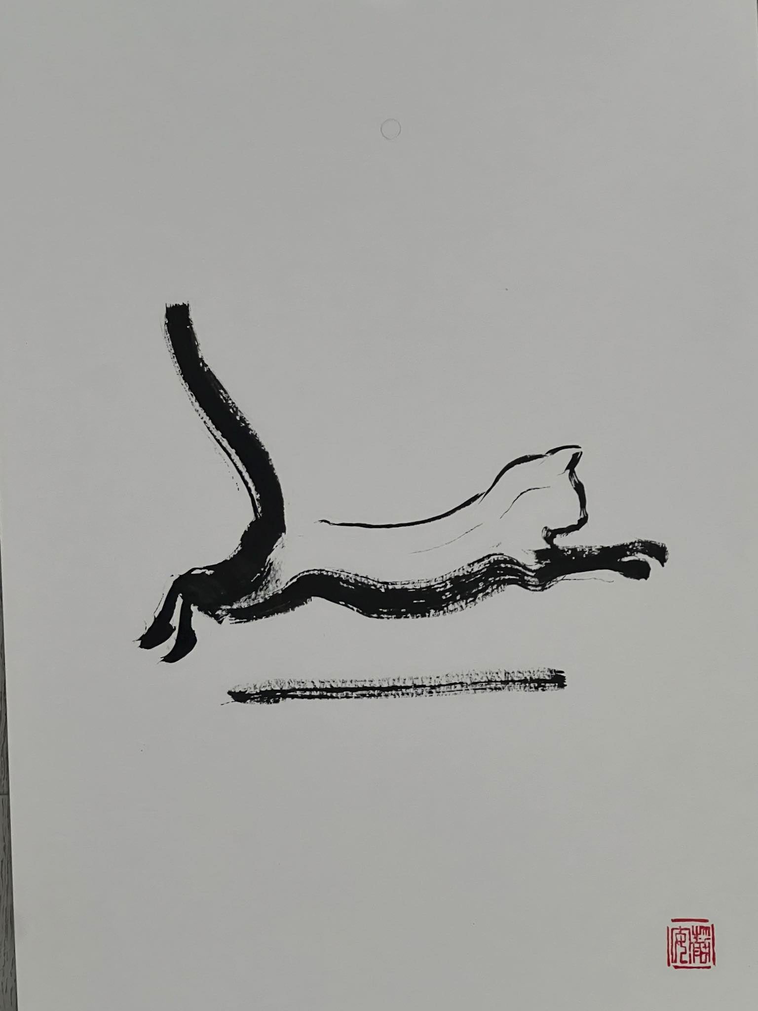 David Mack Original Art Cat Book Published Page Piece 4