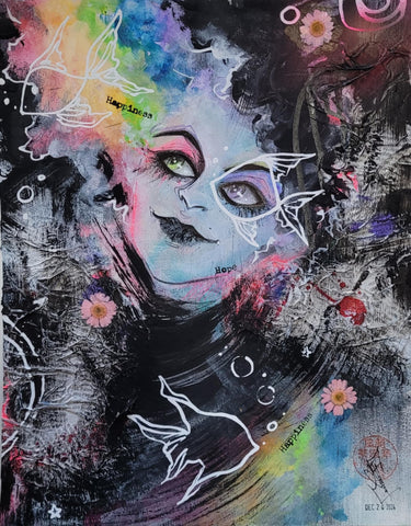 Francesca Fantini Original Art Delirium Sandman Illustration