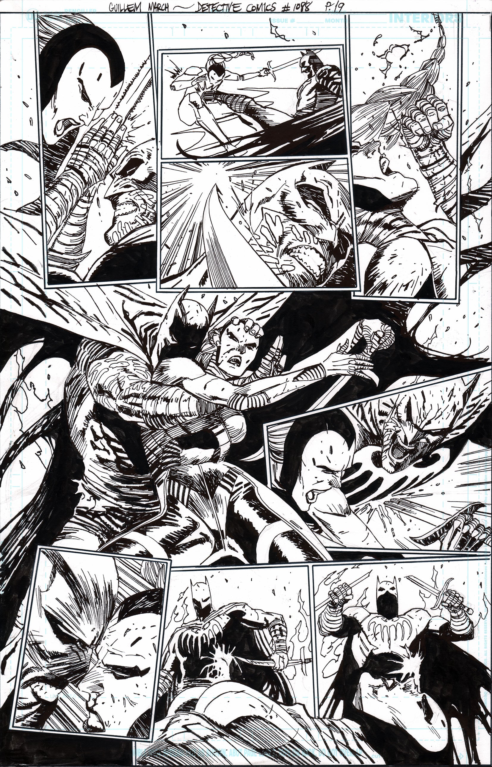 Guillem March Original Art Detective Comics #1088 Page 19