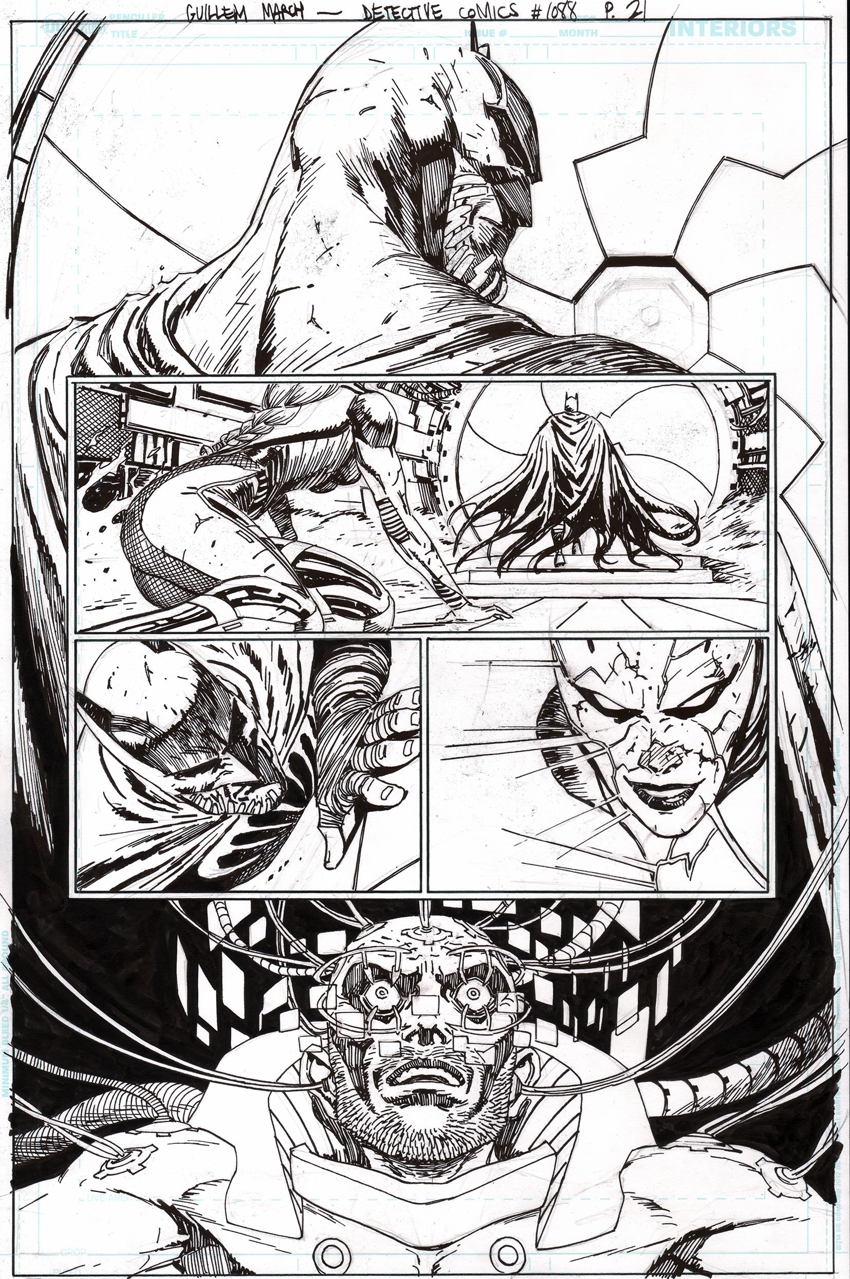 Guillem March Original Art Detective Comics #1088 Page 21