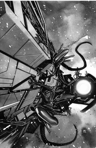 Dike Ruan Original Art Alien Vol.3 #4 Cover