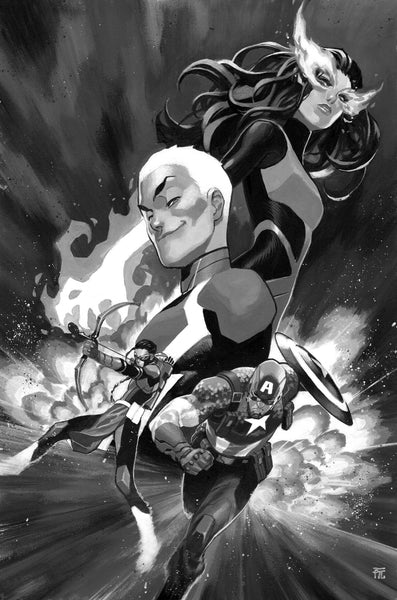 Dike Ruan Original Art The Ultimates #14 Cover