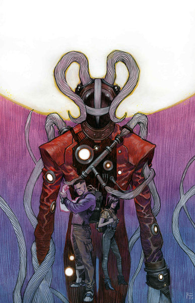 Dike Ruan Original Art Undiscovered Country Cover