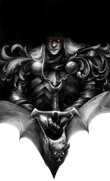 Andew K. Currey Original Art Dracula Marvel SNAP Published Art