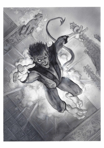 Casey Parsons Original Art Nightcrawler Illustration