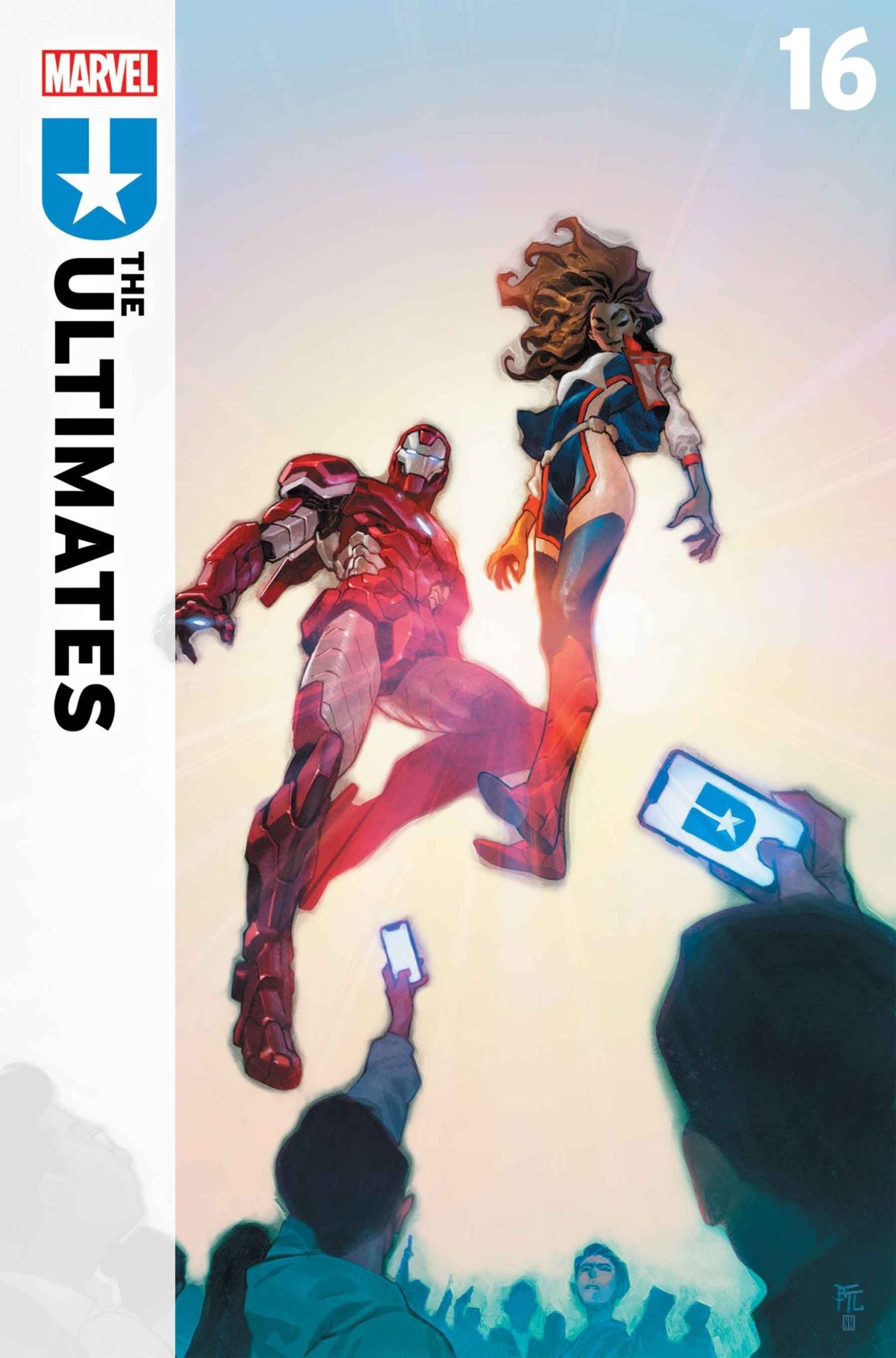 Dike Ruan Original Art The Ultimates #16 Cover