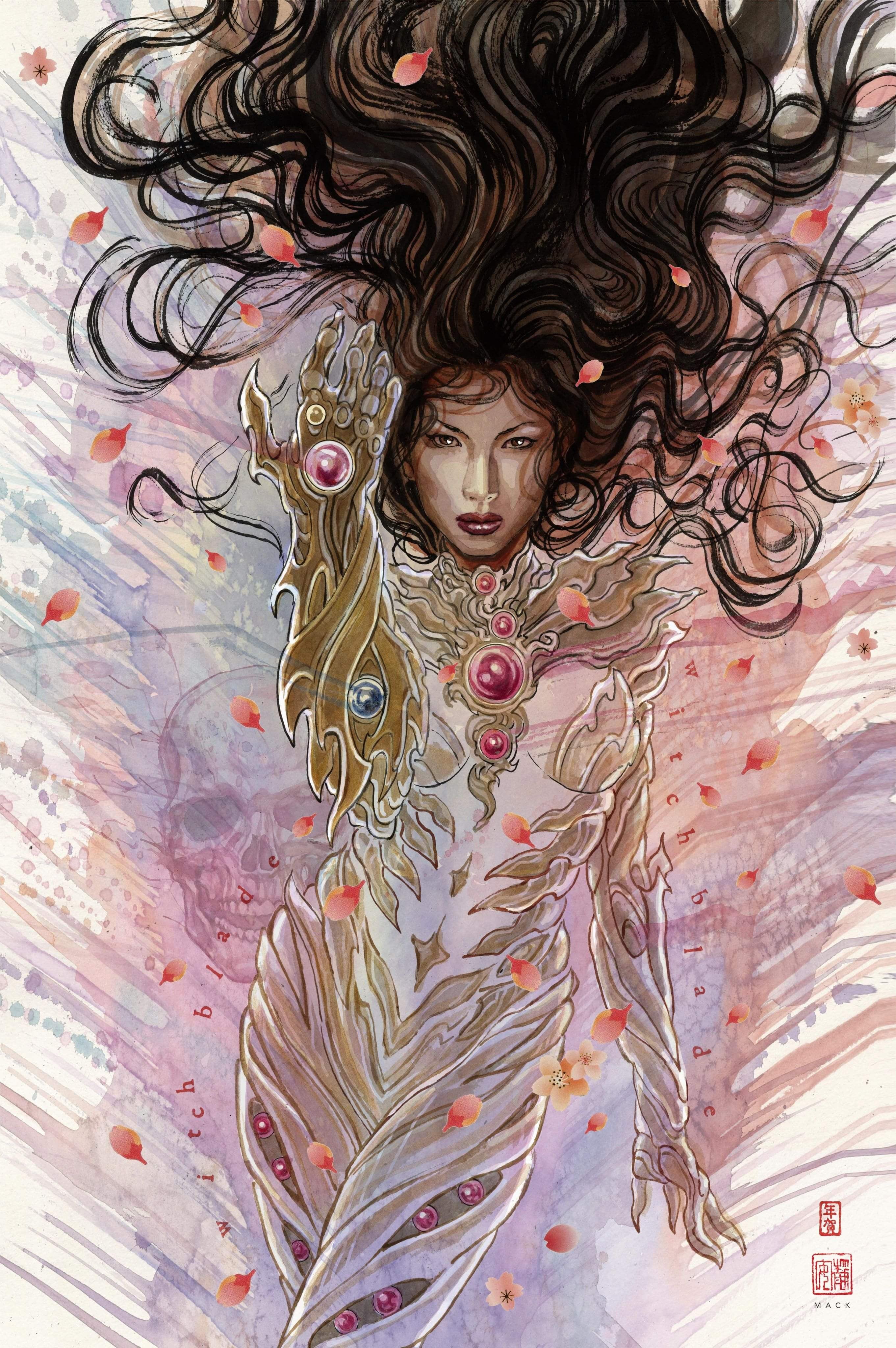 David Mack Original Art Witchblade #3 Cover