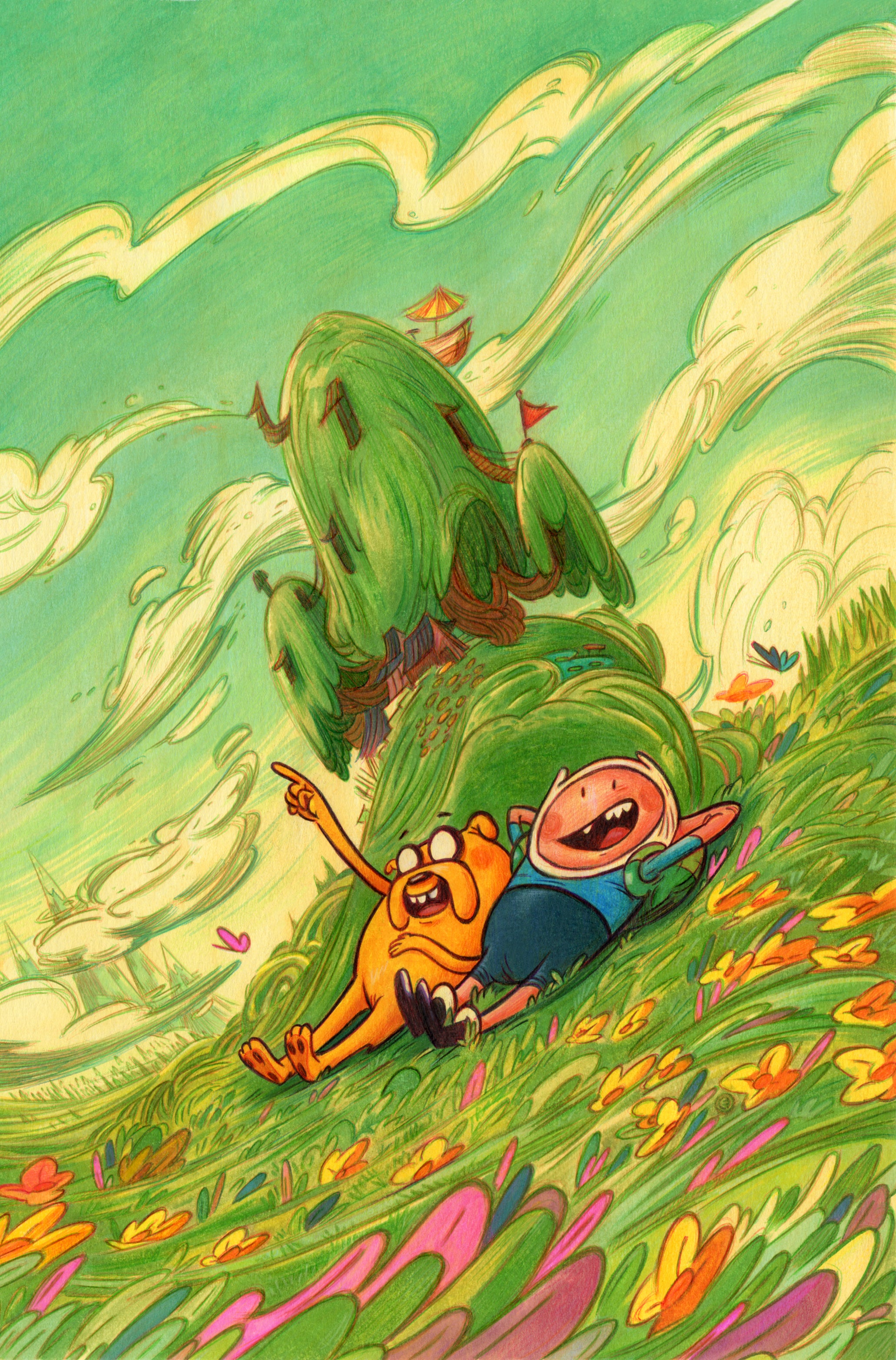 Eduardo Vieira Original Art Adventure Time #3 Cover