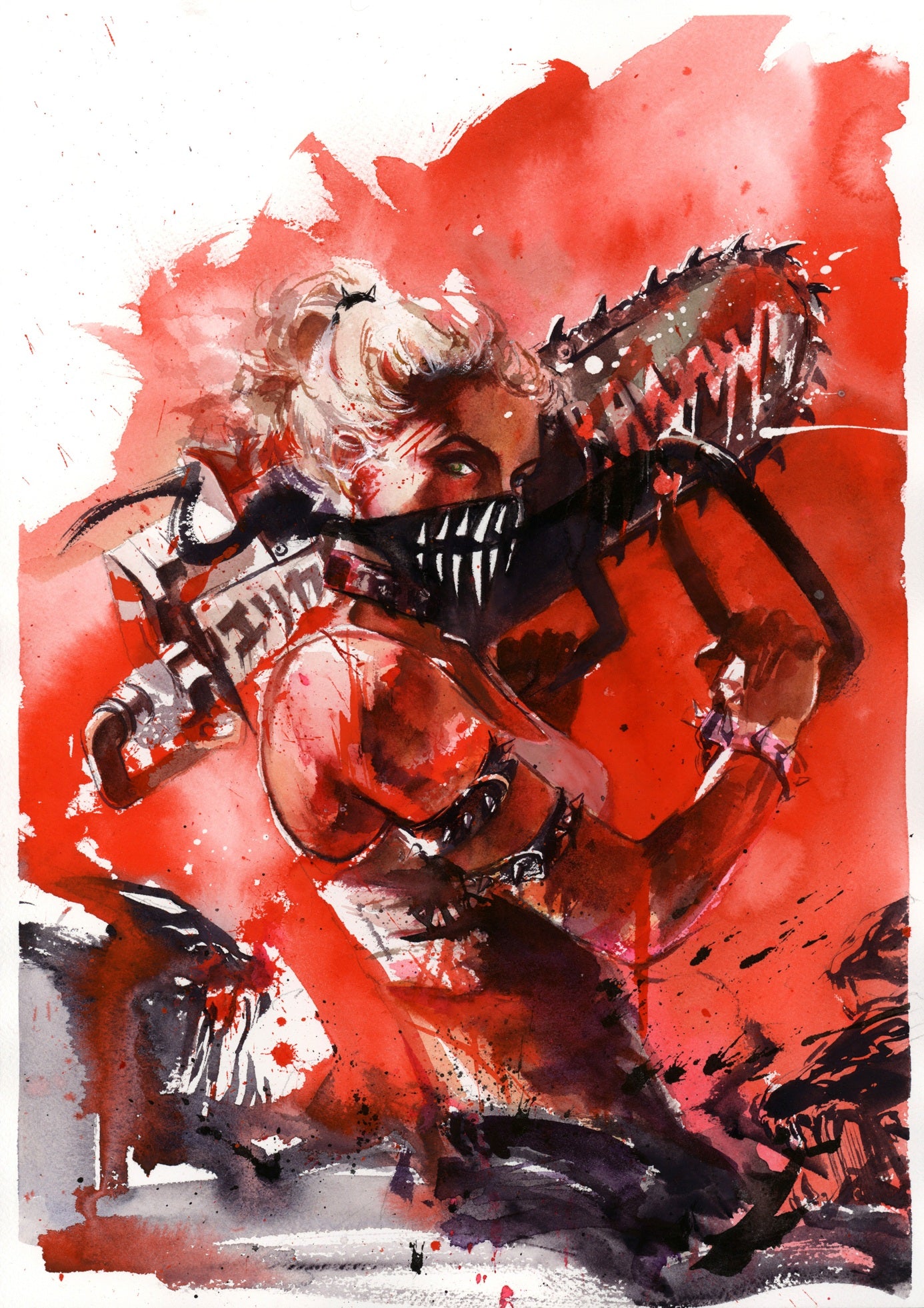 Ito Original Art Erica Slaughter Illustration