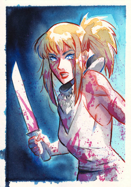 Federico Sabbatini Original Art Erica Slaughter Illustration