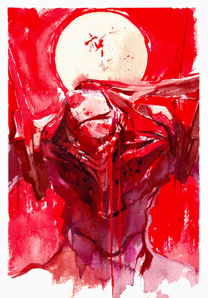 Ito Original Art Evangelion Illustration