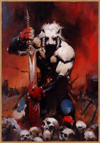 Ito Original Art Battle Beast #4 Cover