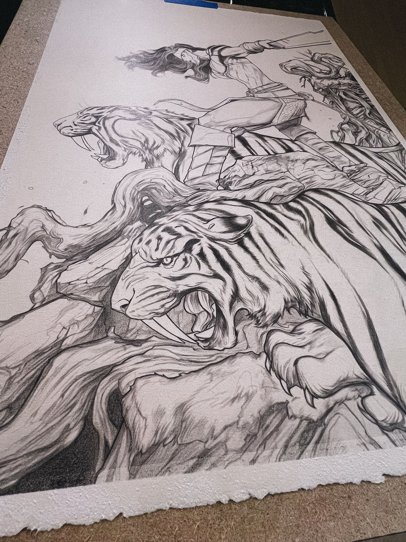 Nimit Malavia Original Art Imperial War: Planet She-Hulk #1 Cover
