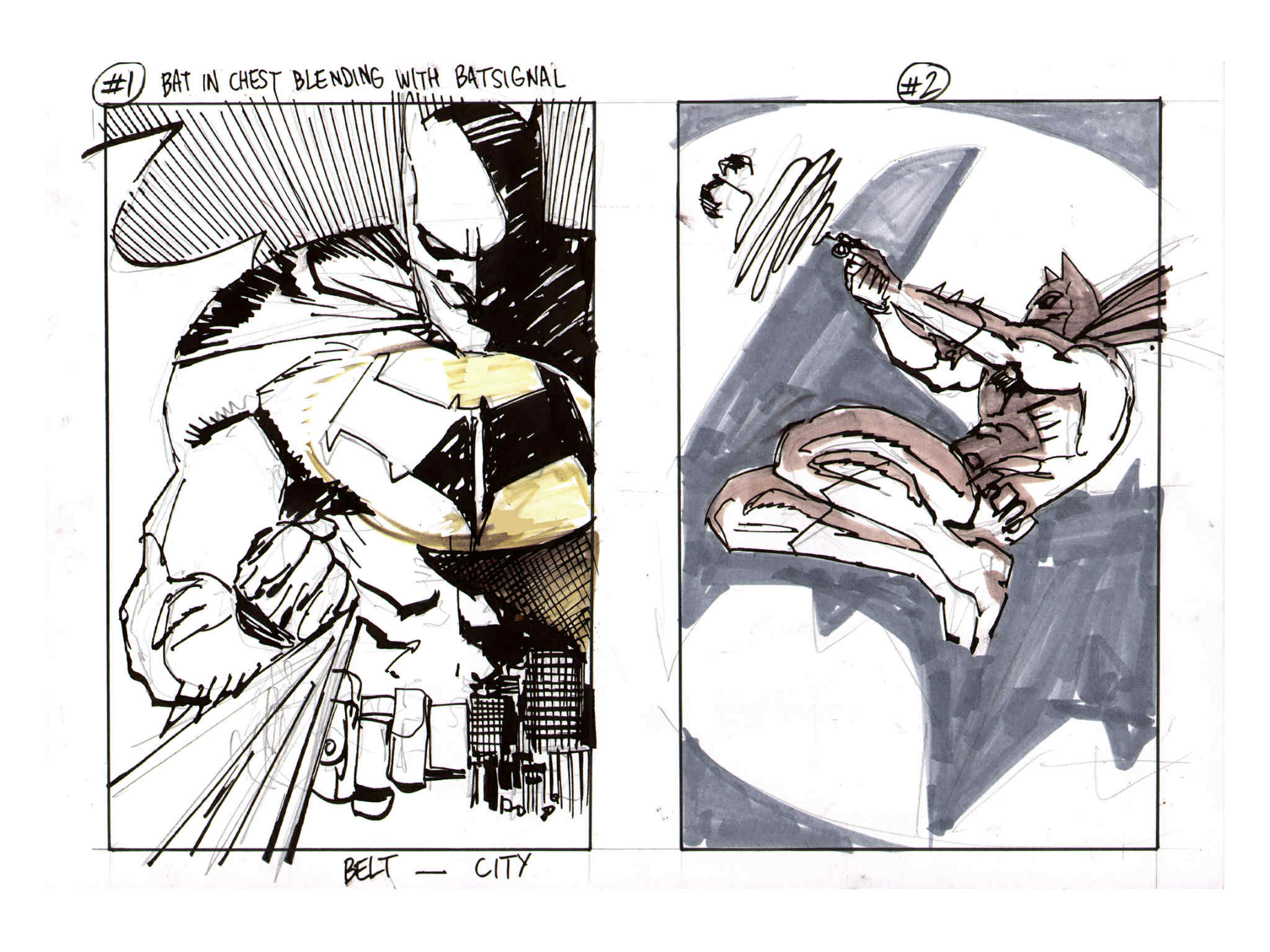 Guillem March Original Art Batman #1 Cover
