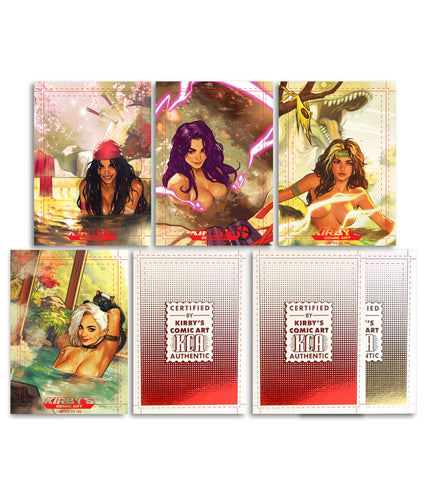 KCA Team Trading Card Style Set: 'Onsen' Set by Francesco Tomaselli Pre-order