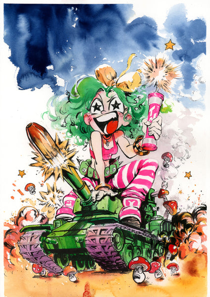 Ito Original Art I Hate Fairyland #50 Cover