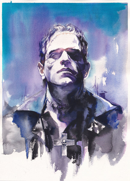 Ito Original Art Frankenstein Cover