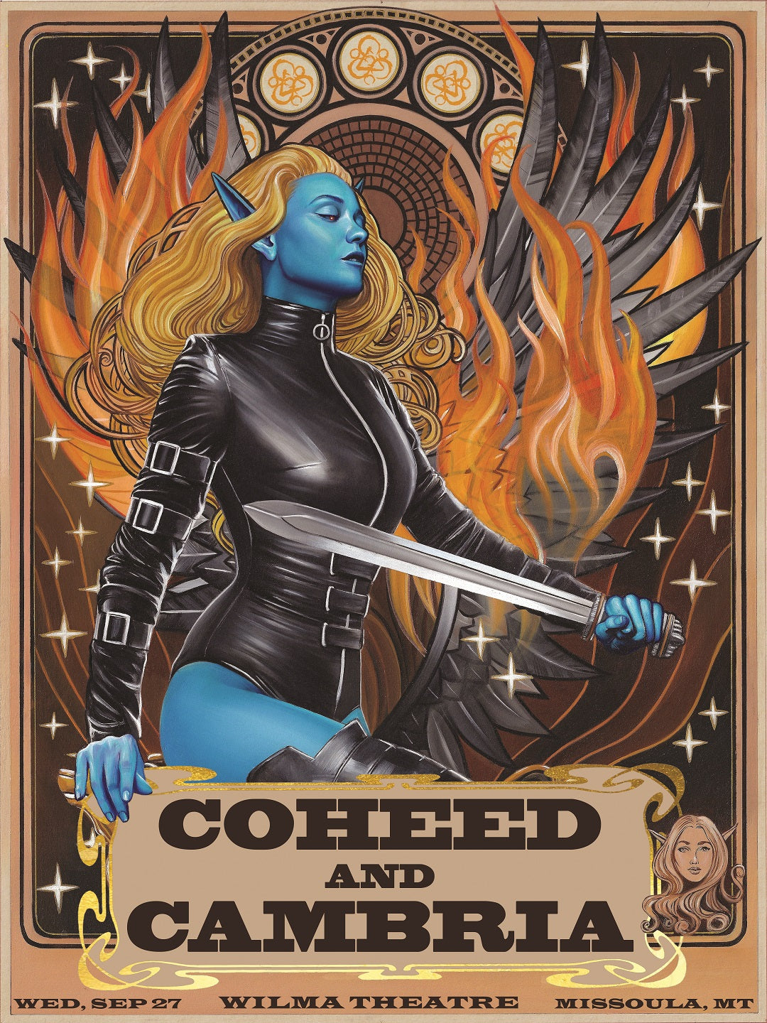 Limited to 10 AP Fred Ian Coheed and Cambria 18x24
