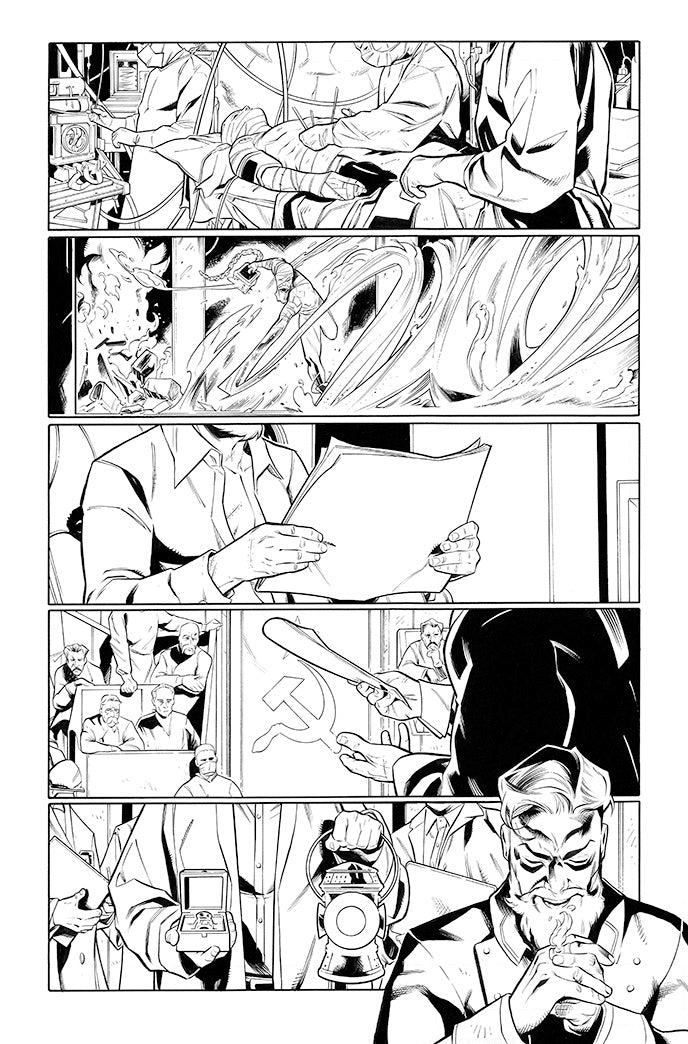 Jordi Tarragona Original Art Green Lantern #4 Page 10