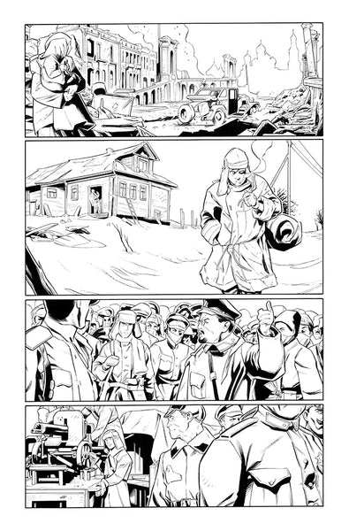 Jordi Tarragona Original Art Green Lantern #4 Page 2