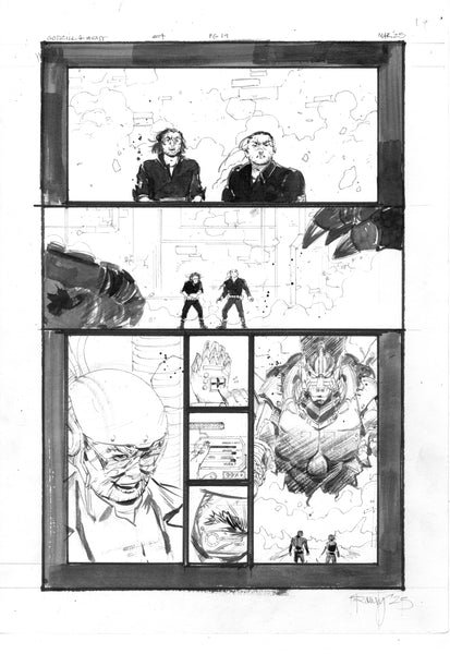 Kelsey Ramsay Original Art Godzilla: Heist #4 Page 19