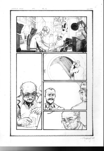 Kelsey Ramsay Original Art Godzilla: Heist #2 Page 6
