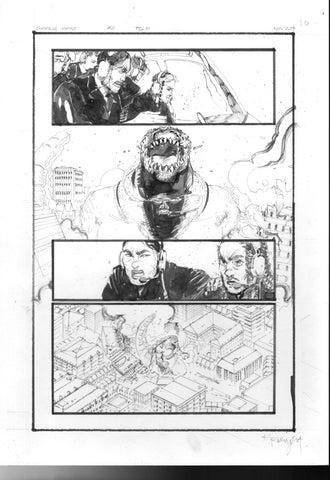 Kelsey Ramsay Original Art Godzilla: Heist #2 Page 10