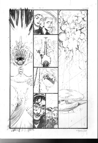 Kelsey Ramsay Original Art Godzilla: Heist #2 Page 12