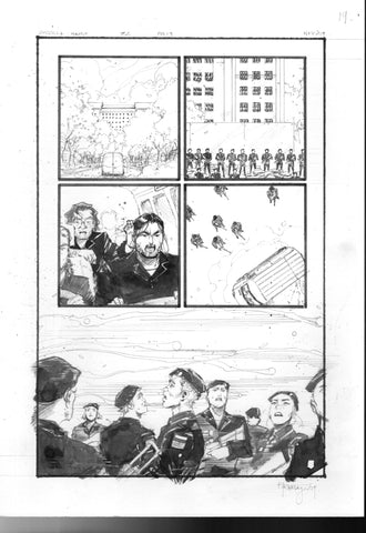 Kelsey Ramsay Original Art Godzilla: Heist #2 Page 19