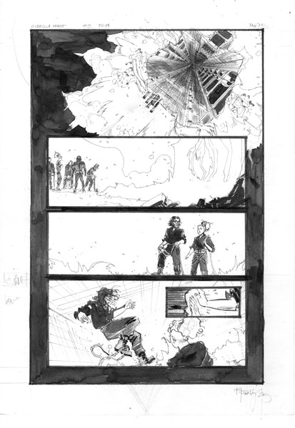 Kelsey Ramsay Original Art Godzilla: Heist #3 Page 14