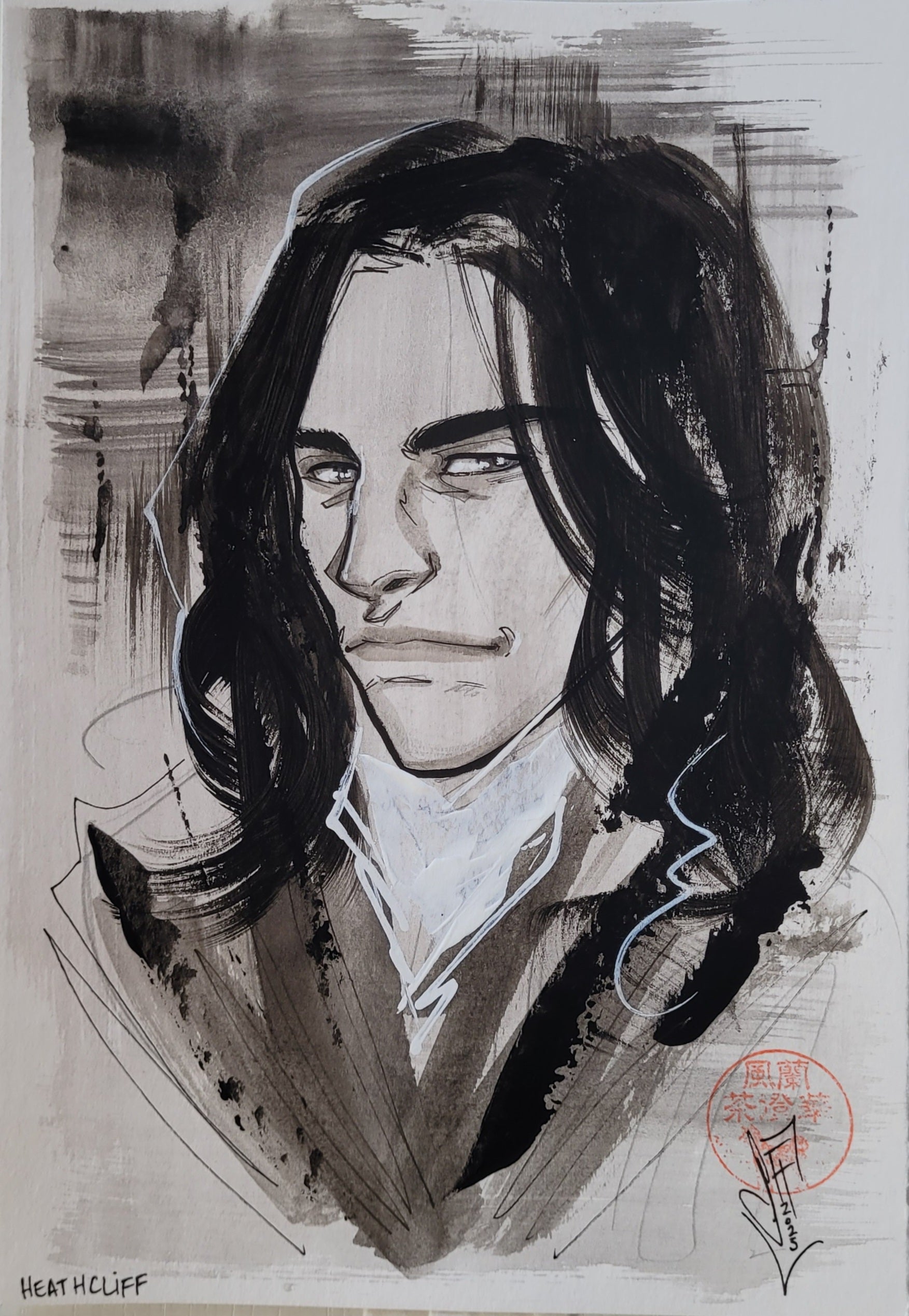 Francesca Fantini Original Published Upper Deck Heathcliff Art