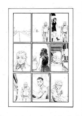 Kelsey Ramsay Original Art Hellblazer: Dead in America #5 Page 1