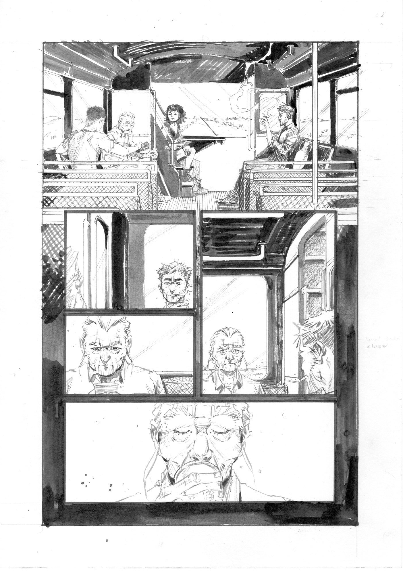 Kelsey Ramsay Original Art Hellblazer: Dead in America #5 Page 2