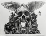 Andrew K. Currey Original Art Hello Darkness #12 SDCC Cover