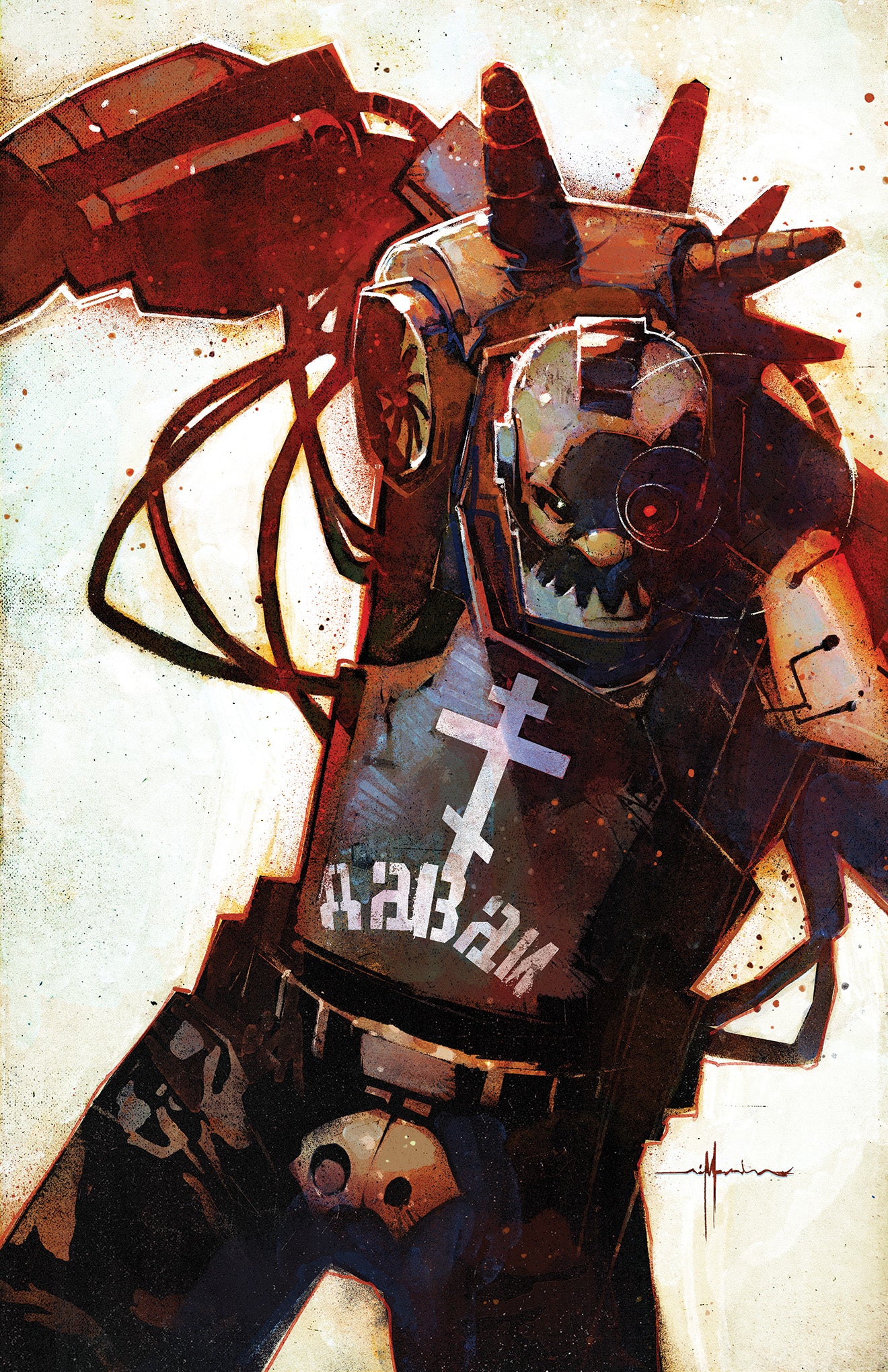 Nick Marinkovich Original Art Honor and Curse: Eternal #2 Cover