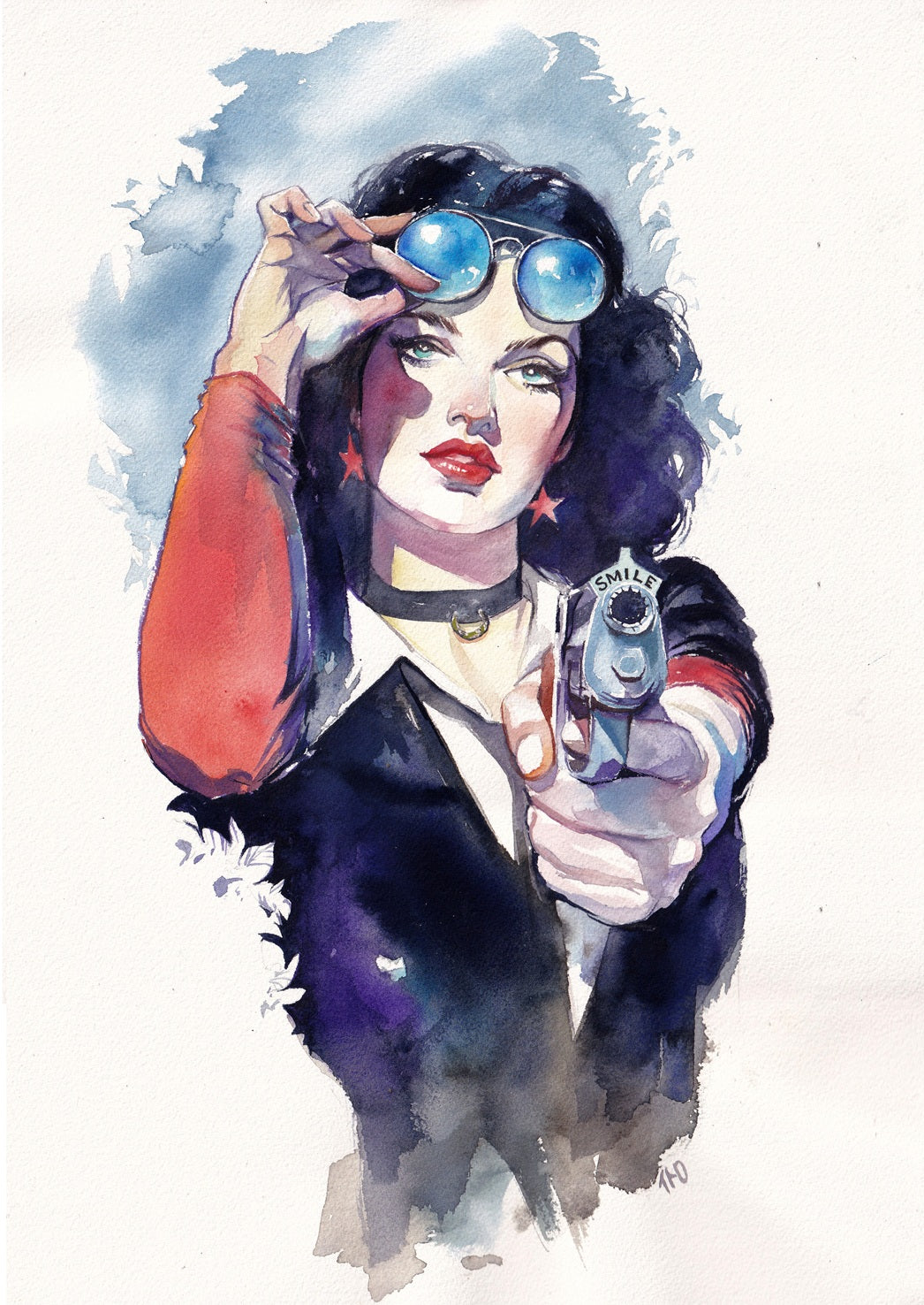 Ito Original Art Hot Metal Series: Valentina