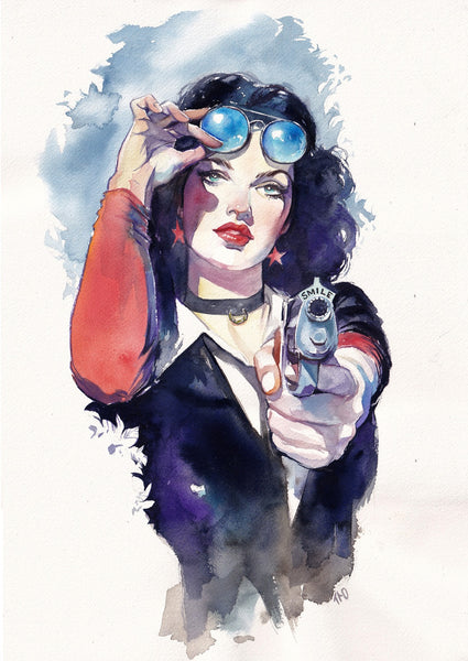 Ito Original Art Hot Metal Series: Valentina