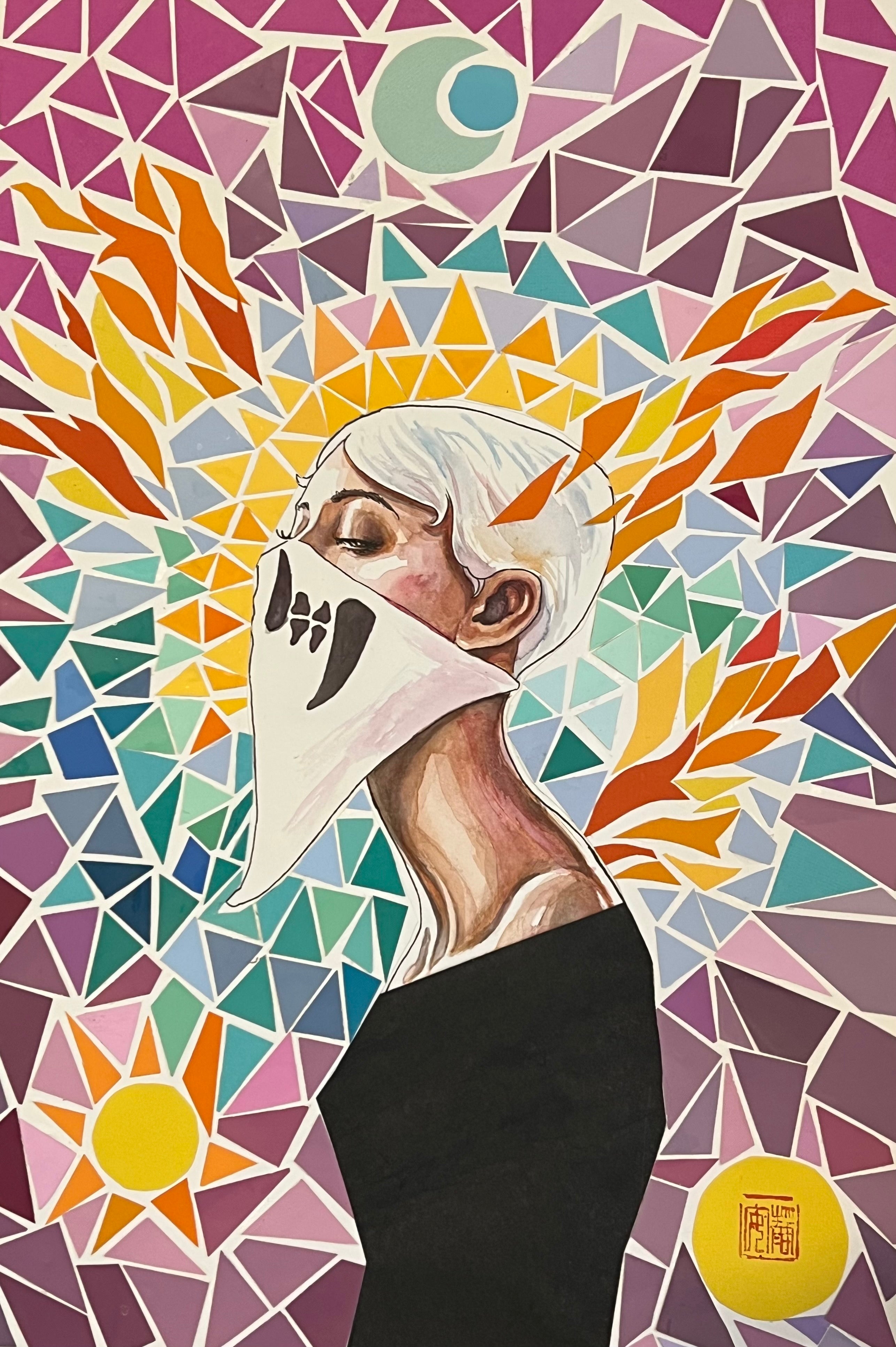 David Mack Original Art Fall of the House of Slaughter #1 Cover