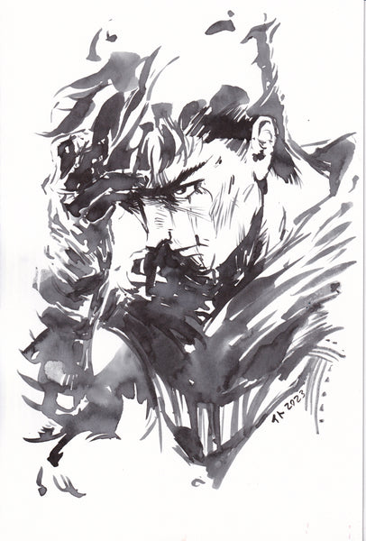 Ito Original Art Guts from Berserk Illustration